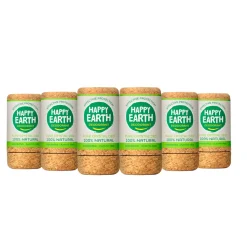 6x Happy Earth 100% Natuurlijke Crystal Deodorant Geurloos 90 gr