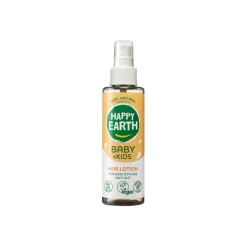 6x Happy Earth Anti-Klit Haarlotion 100% Natuurlijk 150 ml