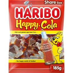5x Haribo Happy Cola 185 gr