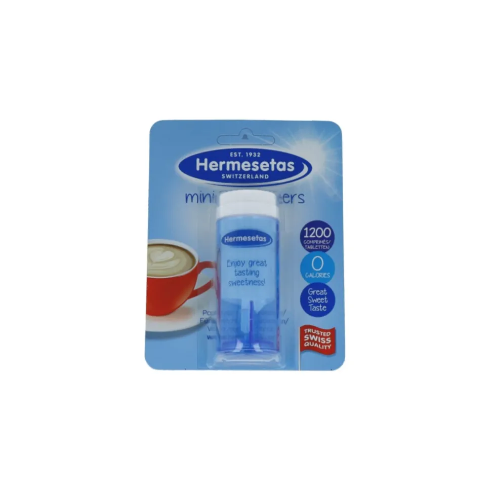 3x Hermesetas Zoetjes 1200 tabletten