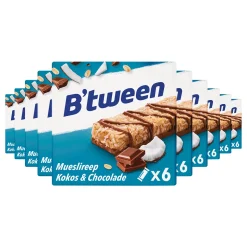10x Hero B'tween Mueslireep Kokos 6x25 gr