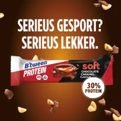 12x Hero B'tween Proteinreep Soft Chocolate Caramel 45 gr