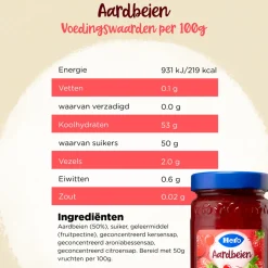 3x Hero Fruitspread Aardbeien 350 gr