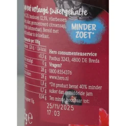 3x Hero Jam Minder Zoet Bosvruchten 325 gr