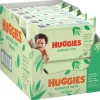 10x Huggies Billendoekjes Natural Care 10x56= 560 stuks