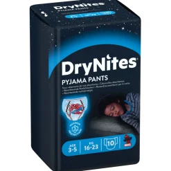 3x Huggies DryNites Absorberende Luierbroekjes Jongens 3-5 jaar 10 stuks
