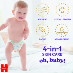 4x Huggies Extra Care Pants Maat 6 (15 - 25 kg) 22 stuks