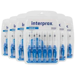 6x Interprox Ragers Conical Blauw PHD 1.7 6 stuks