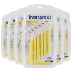 6x Interprox Ragers Plus Mini Geel PHD 1.4 6 stuks