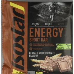 3x Isostar High Energy Sportreep Chocolade 3 x 40 gr