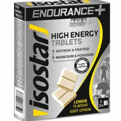 3x Isostar High Energy Tablets Lemon 24 stuks