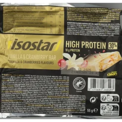 3x Isostar High Protein 30 Vanilla Cranberry 55 gr