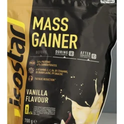 3x Isostar Mass Gainer Vanille 700 gr