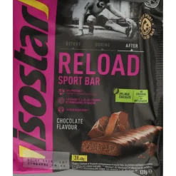 12x Isostar Reload Sportreep Chocolade 3 x 40 gr