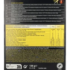 6x Isostar Sportreep Pulse Hazelnoot 138 gr