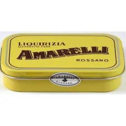 12x Jacob Hooy Laurierdrop Blik Geel