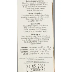 3x Jacob Hooy Thee Ontzuring 20 stuks