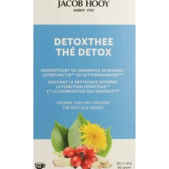 3x Jacob Hooy Theezakjes Detox 50 stuks