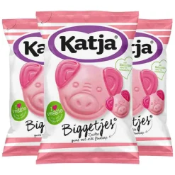 3x Katja Biggetjes 125 gr