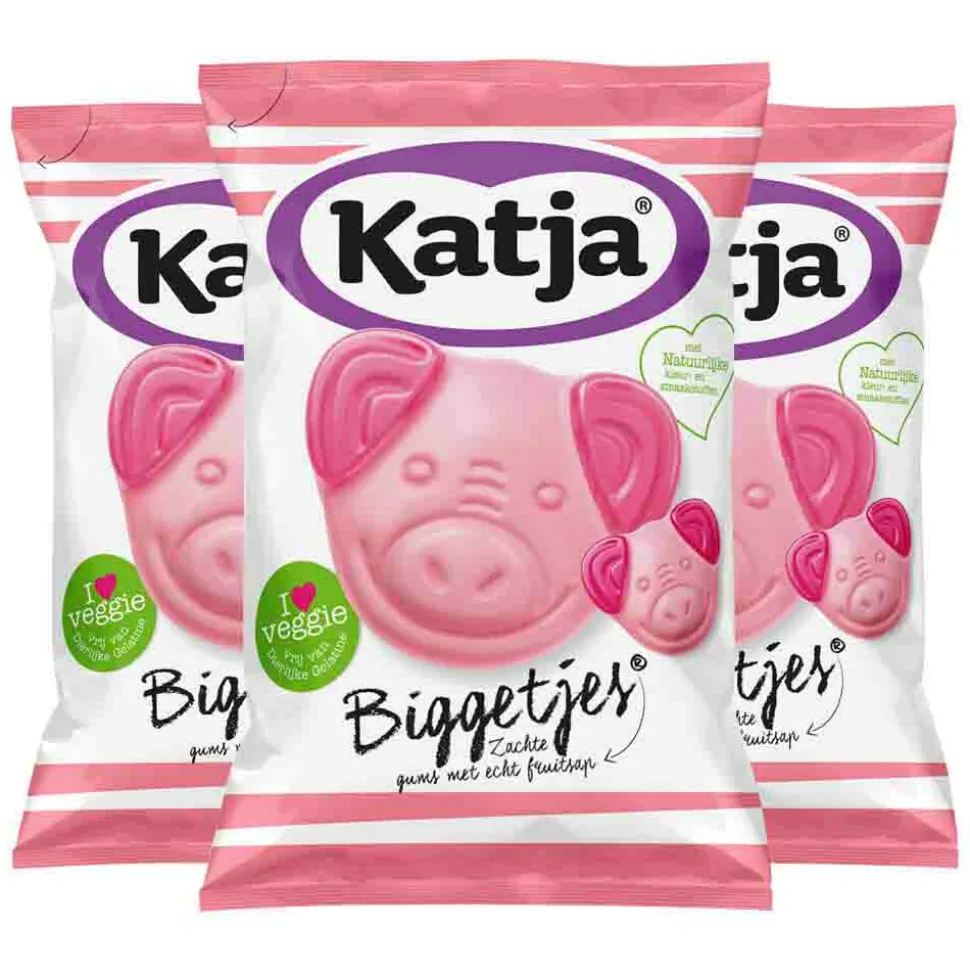 3x Katja Biggetjes 125 gr