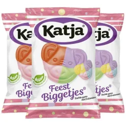 3x Katja Feest Biggetjes 250 gr