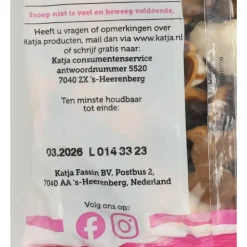 3x Katja Trouwe Rakkers 500 gr