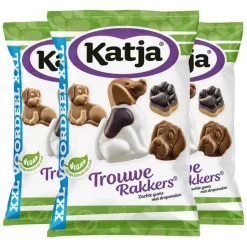 3x Katja Trouwe Rakkers XXL 400 gr