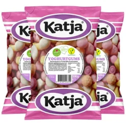 3x Katja Yoghurtgums 500 gr
