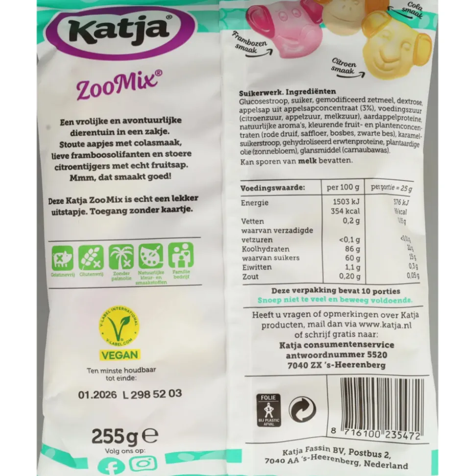 3x Katja Zoo Mix 255 gr