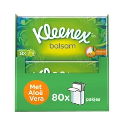 10x Kleenex Balsam Tissues 8 stuks