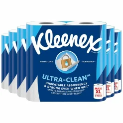6x Kleenex Keukenpapier Ultra Clean Maxi XL 2 stuks
