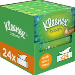 6x Kleenex Tissues Balsam 3-laags 4 x 64 stuks