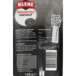 12x Klene Muntdrop Suikervrij 105 gr