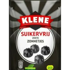 3x Klene Zoete Zonnetjes Suikervrij 105 gr