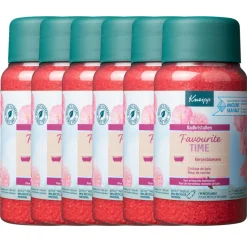 6x Kneipp Badkristallen Favourite Time Cherry Blossom 600 gr