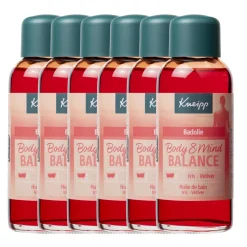 6x Kneipp Badolie Body & Mind Balance 100 ml