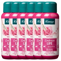 6x Kneipp Badschuim Embrace Life 400 ml