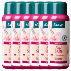 6x Kneipp Badschuim Soft Skin Amandelbloesem 400 ml