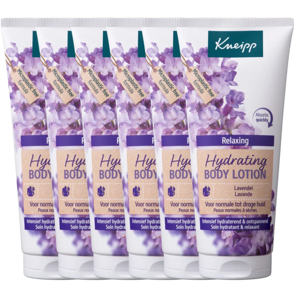 6x Kneipp Bodylotion Lavendel 200 ml