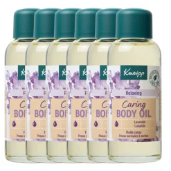 6x Kneipp Caring Huidolie Lavendel 100 ml