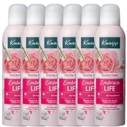6x Kneipp Douche Foam Embrace Life 200 ml