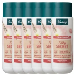 6x Kneipp Douchecreme Silky Secret 200 ml