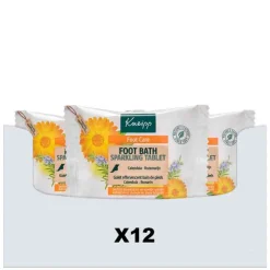 12x Kneipp Voetbadbruistablet Calendula 80 gr
