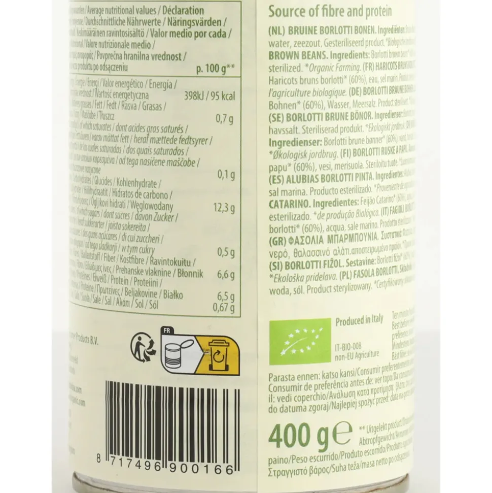 6x La Bio Idea Bonen Bruin 400 gr