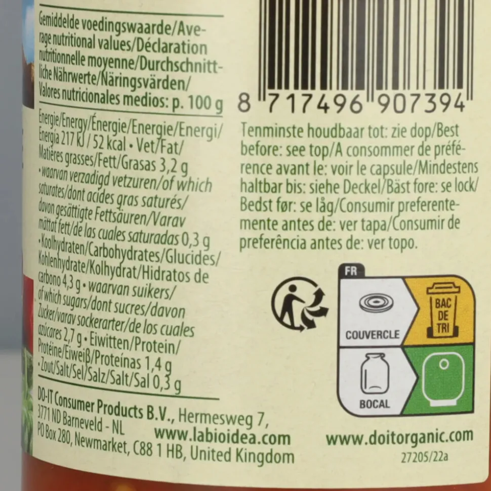 6x La Bio Idea Ratatouille 300 gr