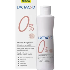 3x Lactacyd Wasemulsie 0% 250 ml