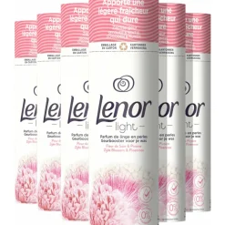 6x Lenor In-wash Geurbooster Zijdebloesem & Pioenroos 19 wasbeurten 235 gr