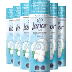 6x Lenor In-wash Geurbooster Katoen Fris 19 wasbeurten 235 gr