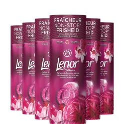 6x Lenor In-Wash Geurbooster Jasmijn & Rose de Mai 13 wasbeurten 165 gr