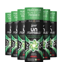 6x Lenor Unstoppables In-Wash Geurbooster Geur Van Ariel 13 wasbeurten 165 gr